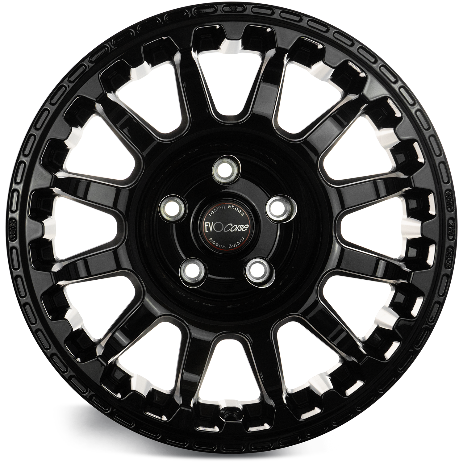 Alloy Wheel Atlas Nk X Et Pcd X Cb Glossy Black