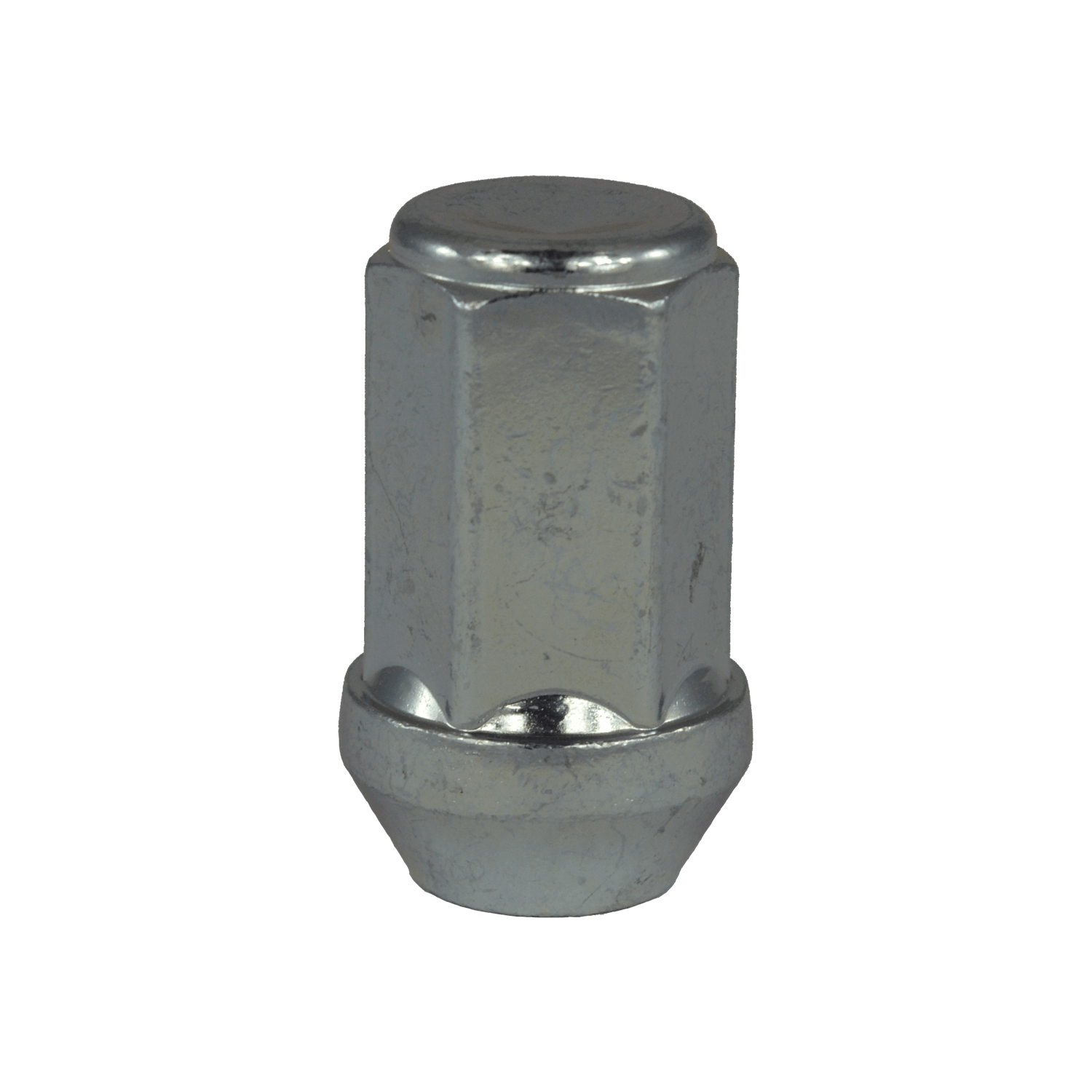 Closed end lug nut for alloy wheels, thread M12x1.25, hex 19, length 41